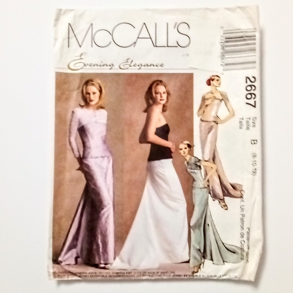 McCall's 2667 Evening Wear Sewing Pattern